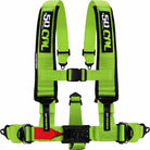 Toxic Lime | 50 Caliber Racing Elite Series Toxic Lime 5 Point UTV Harness Premium Off Road Safety