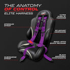 Violent Purple | Violent Purple UTV Harness Anatomy of Control Performance and Safety Design for Can Am Maverick