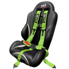 Toxic Lime | Toxic Lime 5 Point UTV Harness Bucket Seat Fitment and Installed Style