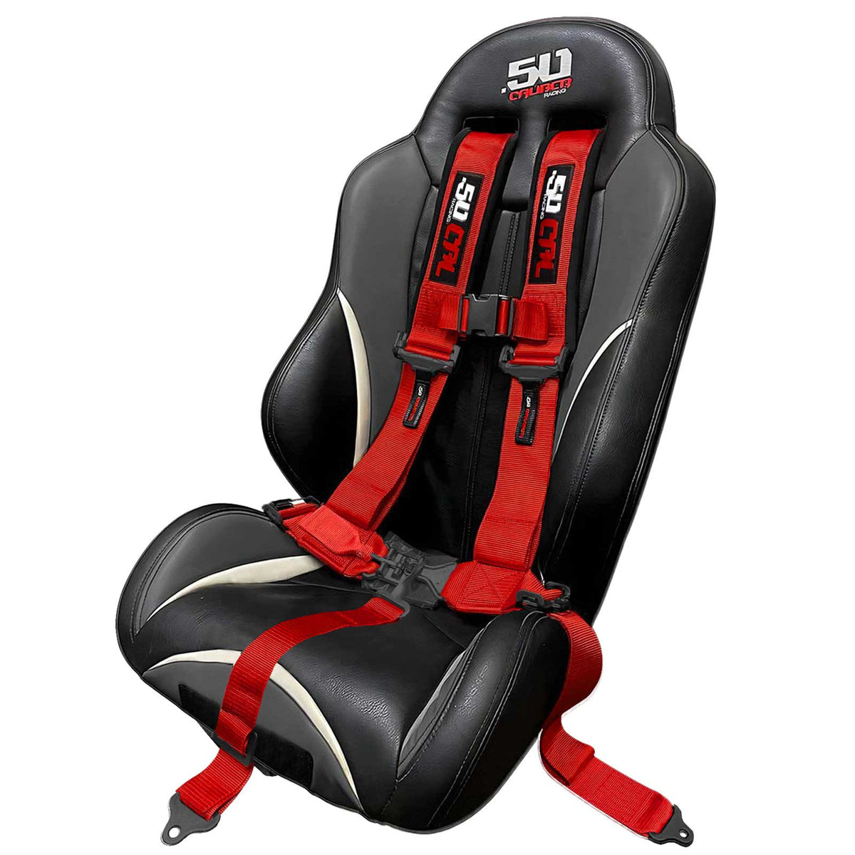 Rage Red | Rage Red 5 Point UTV Harness Bucket Seat Fitment and Installed Style