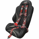 Red Sugar Skull | Red Sugar Skull 5 Point UTV Harness Bucket Seat Fitment and Installed Style for Polaris RZR