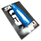 Voodoo Blue | 50 Caliber Racing Solid Billet Aluminum Shifter Knob with Bullet Design for Polaris RZR Raw, Black, Red, Orange, Blue, Lime and 