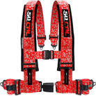 Red Bandana | 50 caliber racing elite series red bandana 4 point utv harness premium off road safety