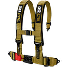 Baja Gold | 50 Caliber Racing Elite Series Race Latch 4-point UTV harness Baja Gold angled view