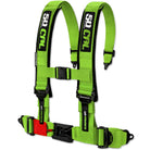 Toxic Lime | 50 Caliber Racing Elite Series Race Latch 4-point UTV harness Toxic Lime angled view