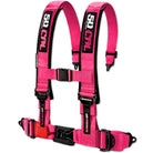 Nitro Pink | 50 Caliber Racing Elite Series Race Latch 4-point UTV harness Nitro Pink angled view