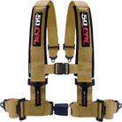 Baja Gold | Gold | 50 Caliber Racing Pro Series 4-point UTV harness with Quick Lock push-button buckle in Teal