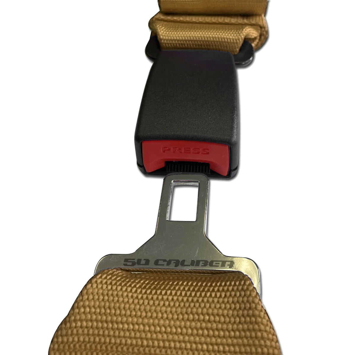 Baja Gold | Gold | Quick Lock push button buckle detail on Pro Series UTV harness Gold