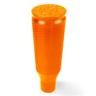 Orange | 50 Caliber Racing Solid Billet Aluminum Shifter Knob with Bullet Design for Polaris RZR Raw, Black, Red, Orange, Blue, Lime and 