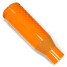 Orange | 50 Caliber Racing Solid Billet Aluminum Shifter Knob with Bullet Design for Polaris RZR Raw, Black, Red, Orange, Blue, Lime and 