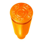 Orange | 50 Caliber Racing Solid Billet Aluminum Shifter Knob with Bullet Design for Polaris RZR Raw, Black, Red, Orange, Blue, Lime and 