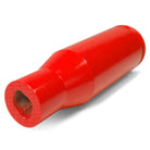 Red | 50 Caliber Racing Solid Billet Aluminum Shifter Knob with Bullet Design for Polaris RZR Raw, Black, Red, Orange, Blue, Lime and 