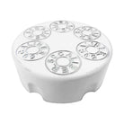 White | CNC Machined 50 Caliber Racing Six Shooter Gas Cap - Polaris UTV and ATV models WHITE LIGHTNING