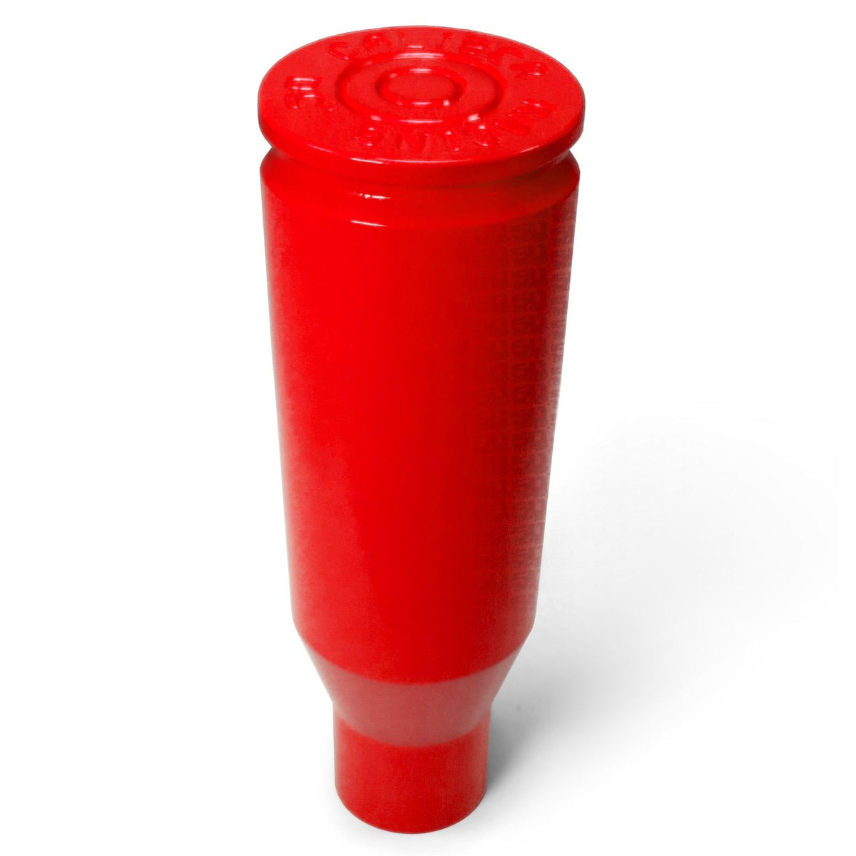 Red | 50 Caliber Racing Solid Billet Aluminum Shifter Knob with Bullet Design for Polaris RZR Raw, Black, Red, Orange, Blue, Lime and 