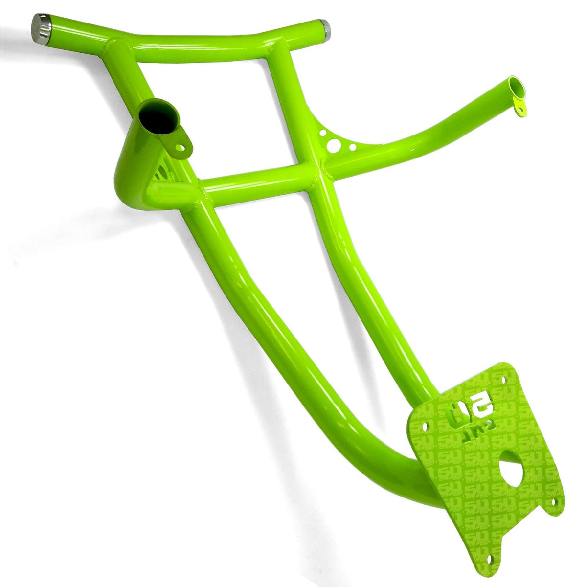 Lime Squeeze | Custom Tubular Rear Bumper for Polaris RZR XP1000 Available in Powdercoat Red, Black, Blue, Lime, Orange  and White