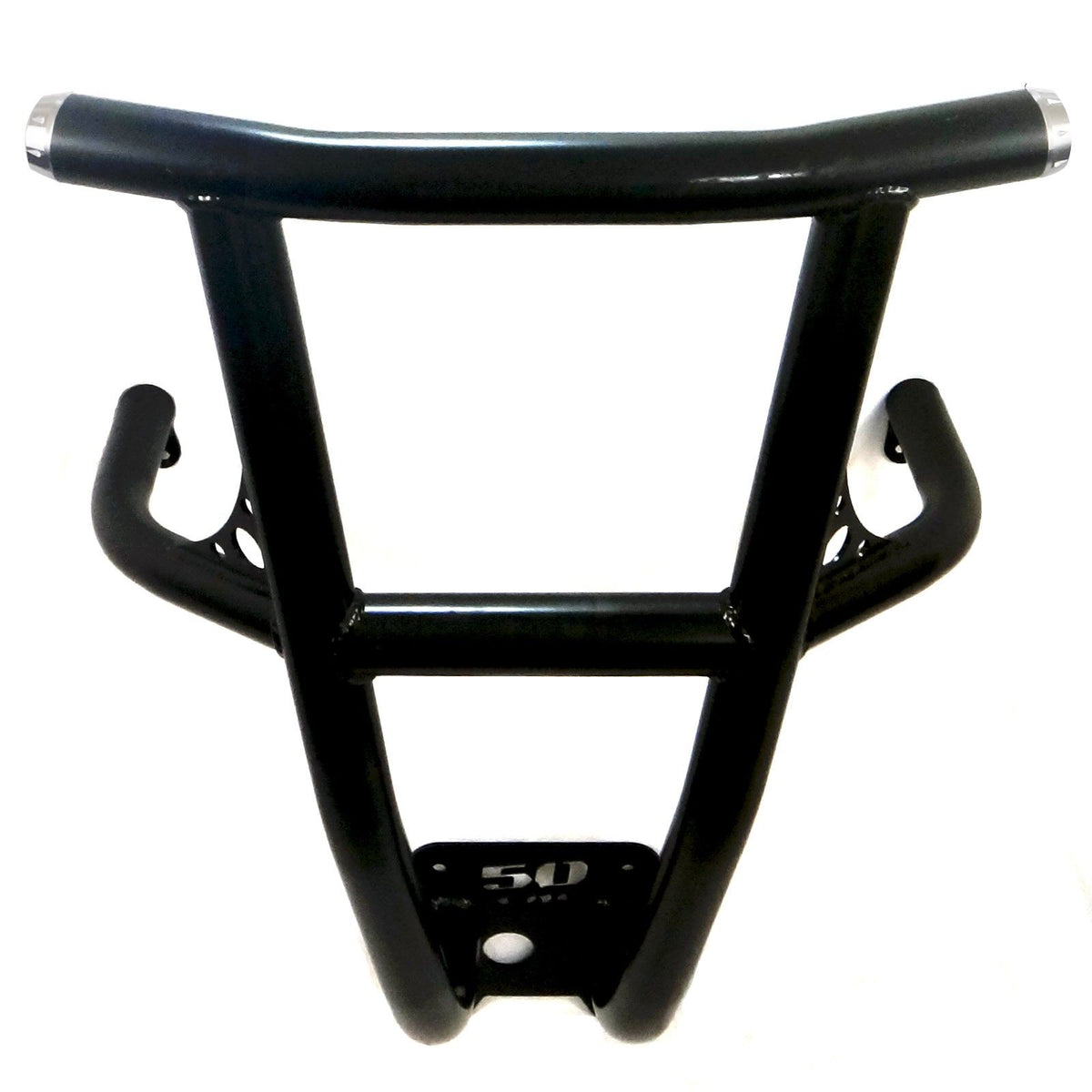 Black | Custom Tubular Rear Bumper for Polaris RZR XP1000 Available in Powdercoat Red, Black, Blue, Lime, Orange  and White