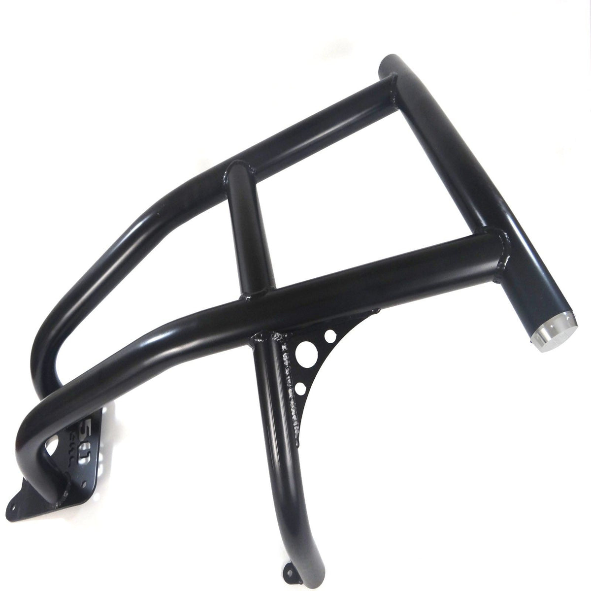 Black | Custom Tubular Rear Bumper for Polaris RZR XP1000 Available in Powdercoat Red, Black, Blue, Lime, Orange  and White