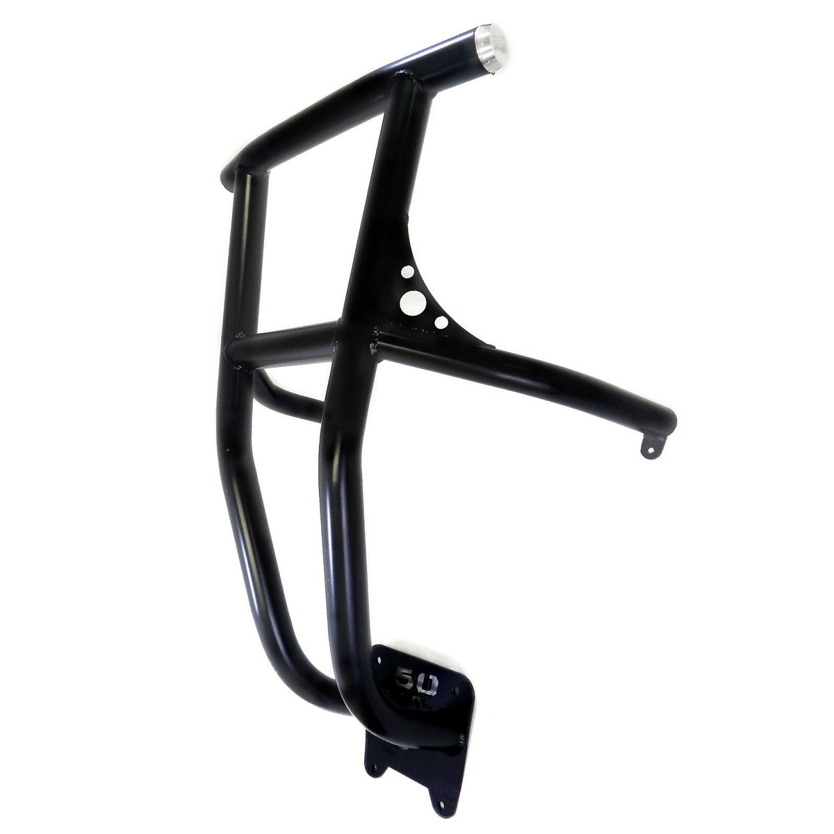 Black | Custom Tubular Rear Bumper for Polaris RZR XP1000 Available in Powdercoat Red, Black, Blue, Lime, Orange  and White