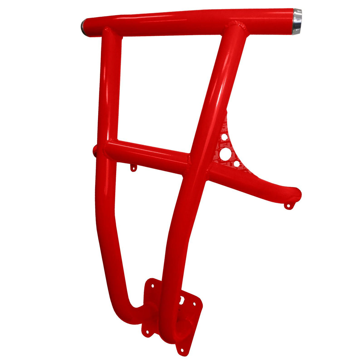 Red | Custom Tubular Rear Bumper for Polaris RZR XP1000 Available in Powdercoat Red, Black, Blue, Lime, Orange  and White