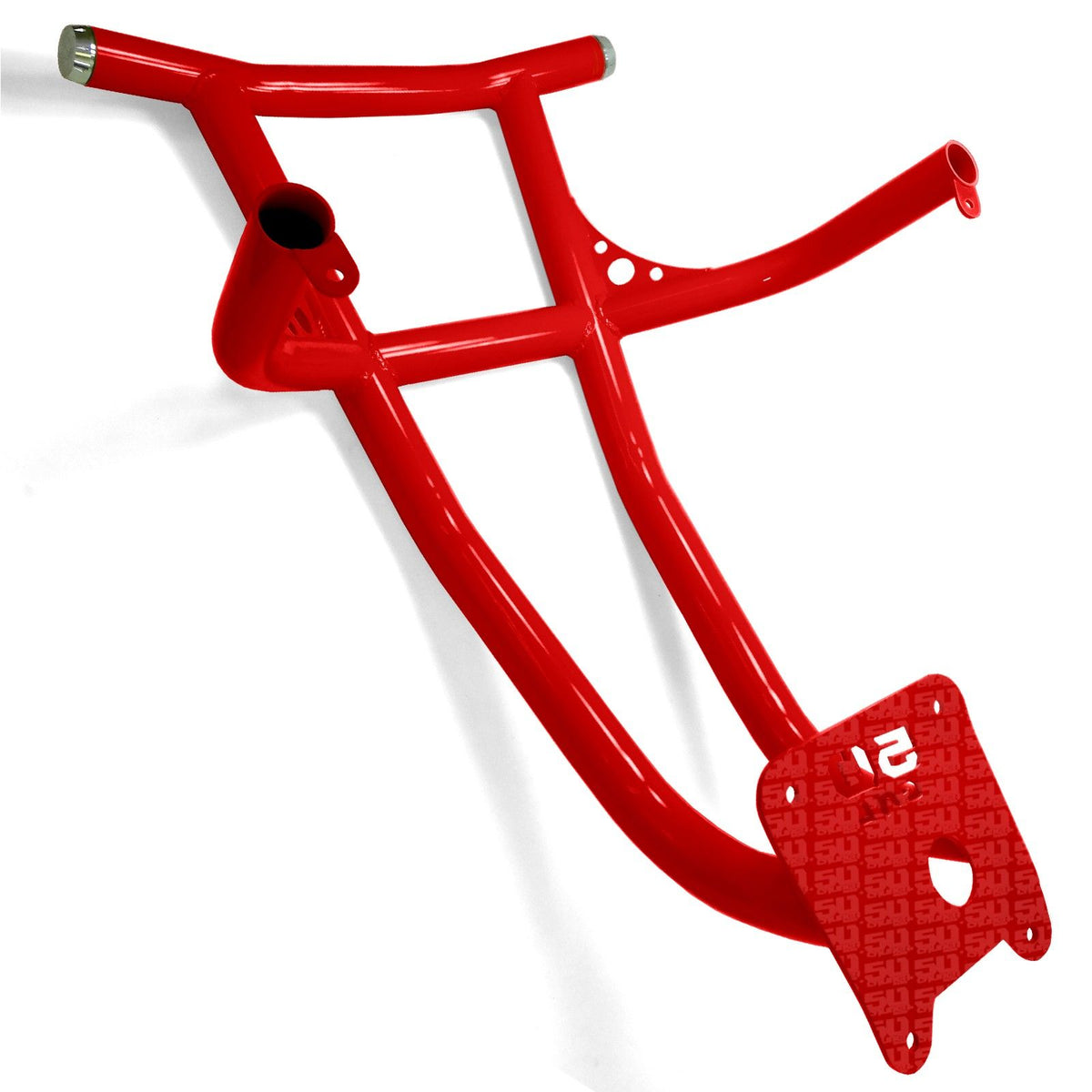 Red | Custom Tubular Rear Bumper for Polaris RZR XP1000 Available in Powdercoat Red, Black, Blue, Lime, Orange  and White