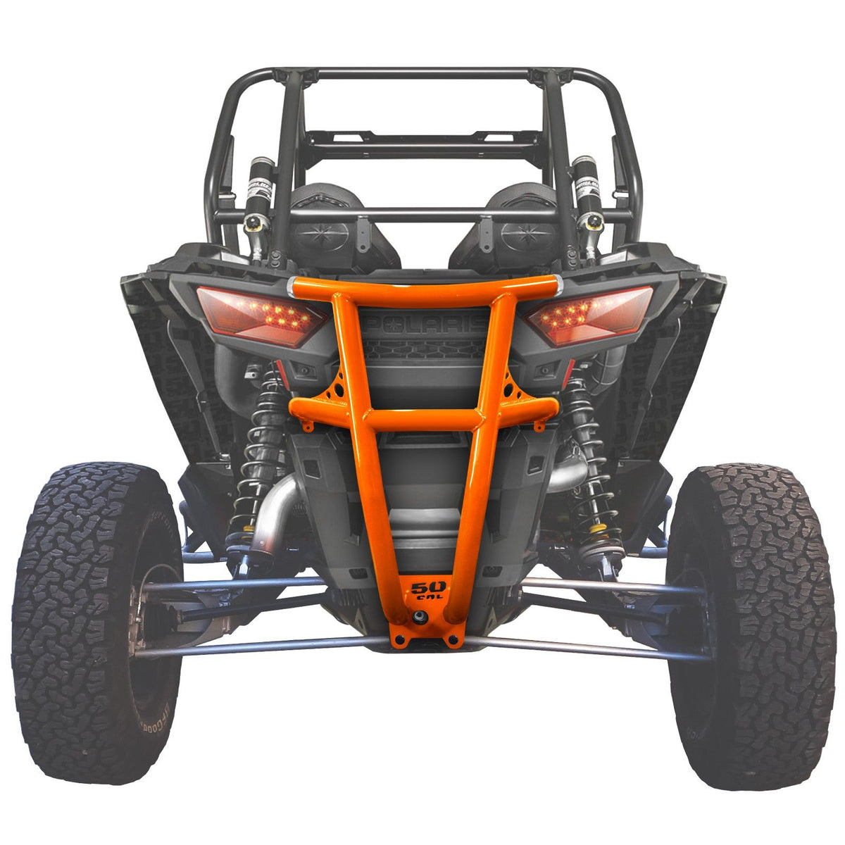 Orange | Custom Tubular Rear Bumper for Polaris RZR XP1000 Available in Powdercoat Red, Black, Blue, Lime, Orange  and White