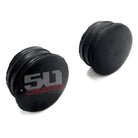 Tubing End Caps - 1.25 Inch - Pack of 10 | 50 Caliber Black Plastic Roll Cage / Bumper End Cap Pipe Plugs - Pack of 10
