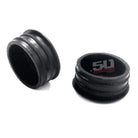 Tubing End Caps - 1.25 Inch - Pack of 10 | 50 Caliber Black Plastic Roll Cage / Bumper End Cap Pipe Plugs - Pack of 10