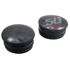 Tubing End Caps - 1.25 Inch - Pack of 10 | 50 Caliber Black Plastic Roll Cage / Bumper End Cap Pipe Plugs - Pack of 10