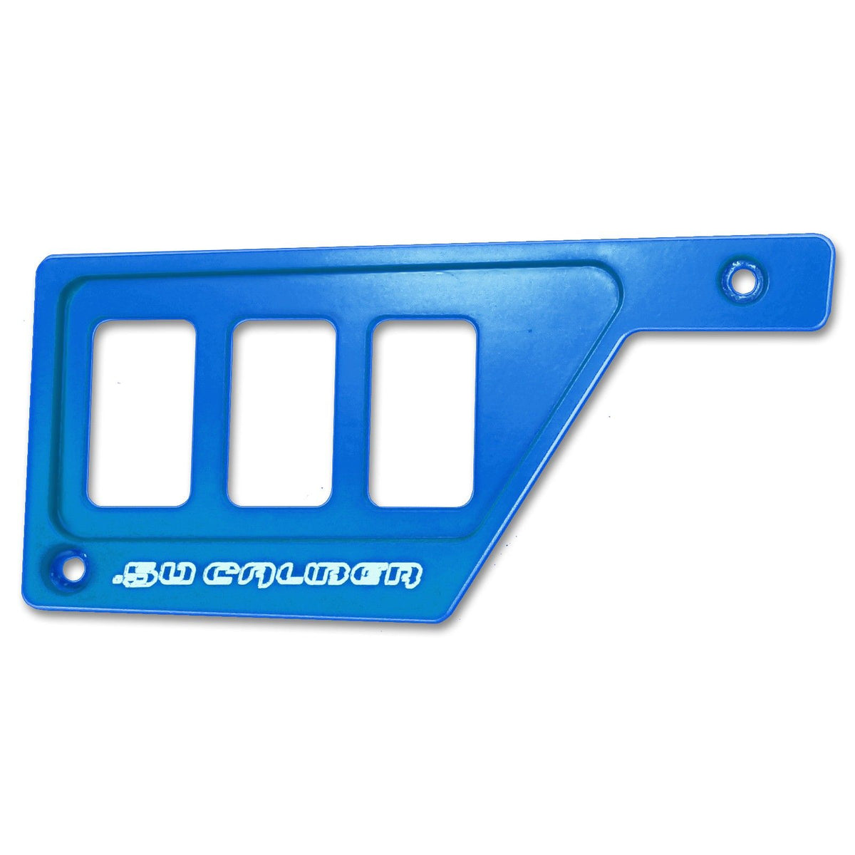 Voodoo Blue | 50 Caliber Racing Left Dash Panel with 3 Additional Switch Locations