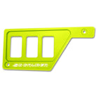 Lime Squeeze | 50 Caliber Racing Left Dash Panel with 3 Additional Switch Locations