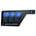 3 Switch Left Dash Switch Panel for RZR XP1000 | 50 Caliber Racing Left Dash Panel with 3 Additional Switch Locations