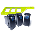 Lime Squeeze | 50 Caliber Racing Left Dash Panel with 3 Additional Switch Locations