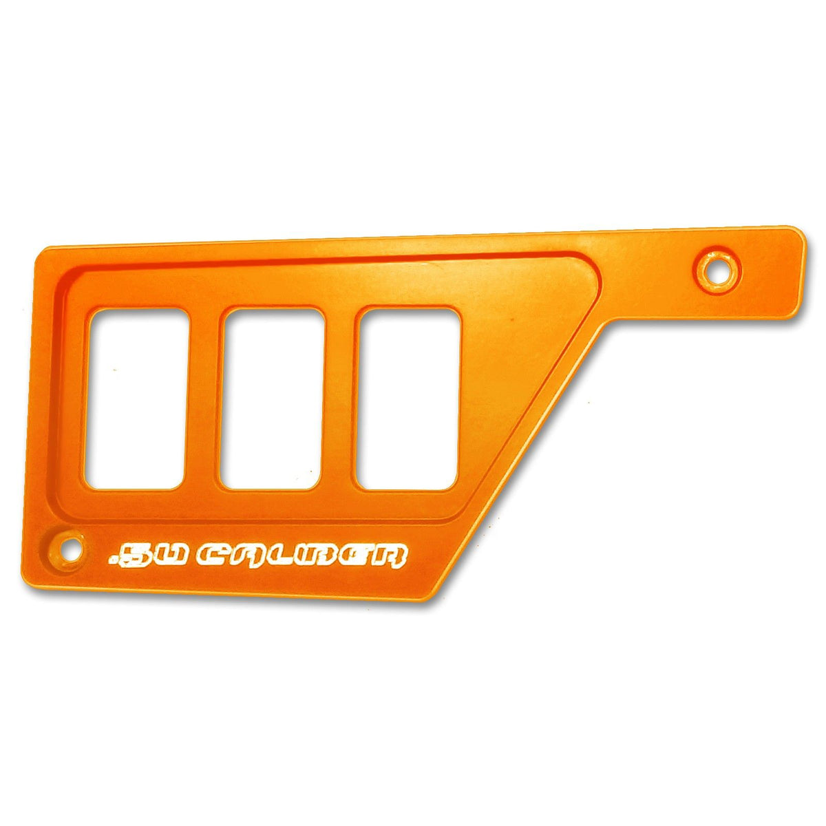 Orange | 50 Caliber Racing Left Dash Panel with 3 Additional Switch Locations