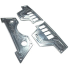 Raw Silver | RZR Billet Dash Switch Panel Kit 8 Hole