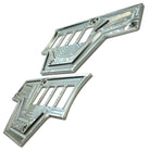 Raw Silver | RZR Billet Dash Switch Panel Kit 8 Hole