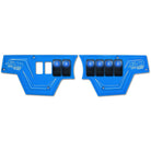 Voodoo Blue | RZR Billet Dash Switch Panel Kit 8 Hole