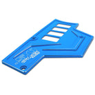 Voodoo Blue | RZR Billet Dash Switch Panel Kit 8 Hole