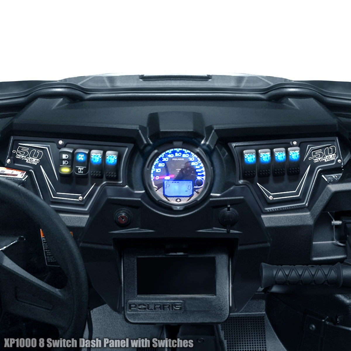 RZR Billet Dash Switch Panel Kit 8 Hole