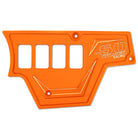 Orange | RZR Billet Dash Switch Panel Kit 8 Hole