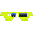 Lime Squeeze | RZR Billet Dash Switch Panel Kit 8 Hole