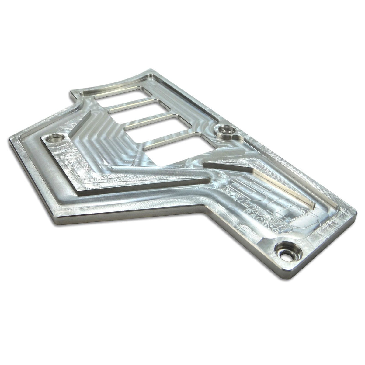 Raw Silver | RZR Billet Dash Switch Panel Kit 8 Hole