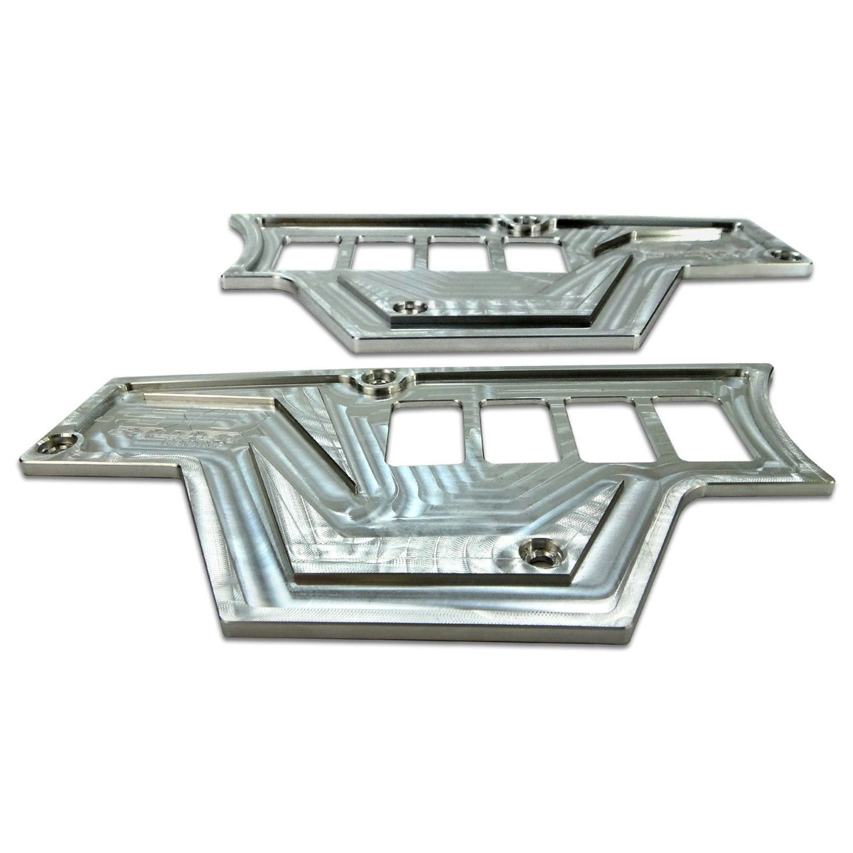 Raw Silver | RZR Billet Dash Switch Panel Kit 8 Hole