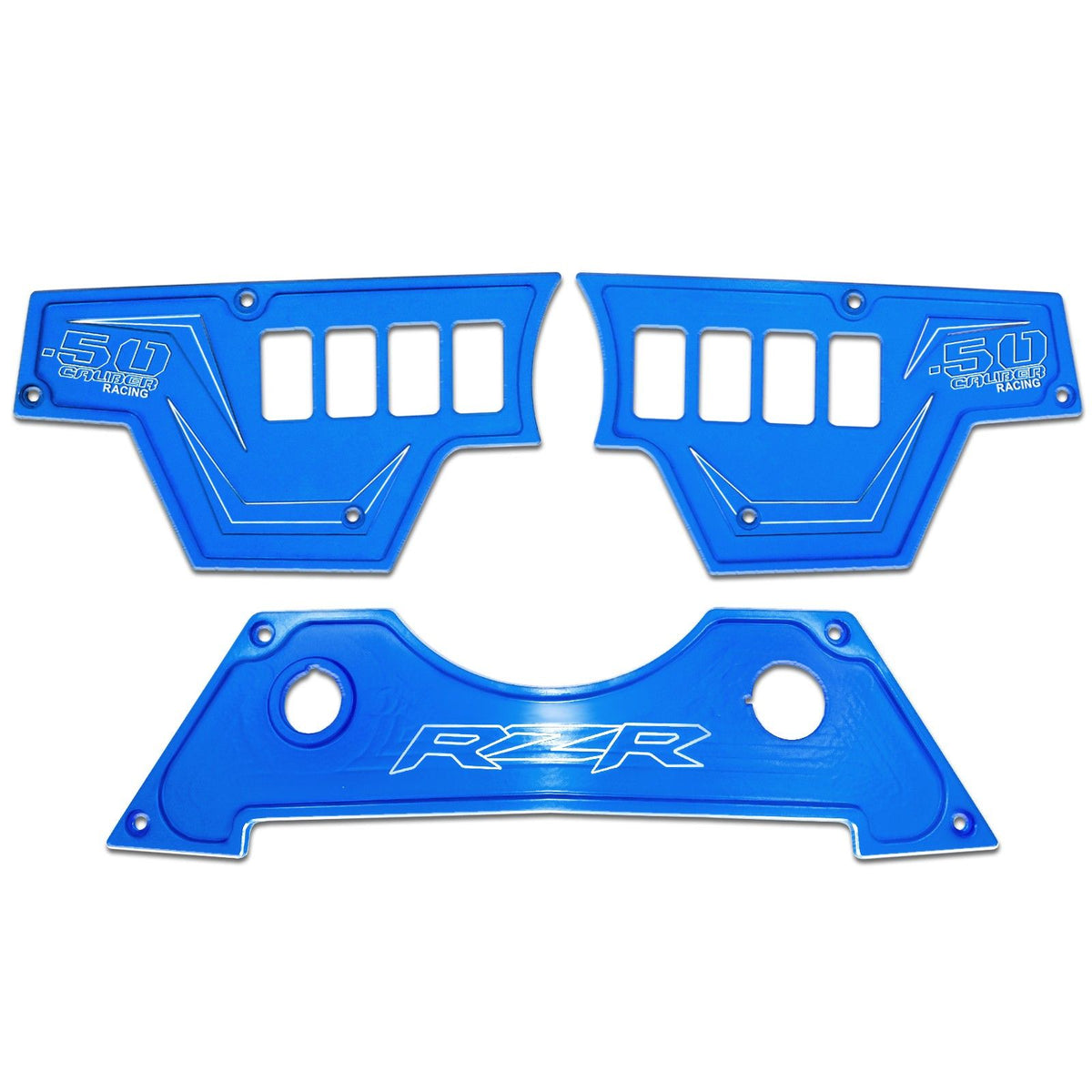 Voodoo Blue | RZR Billet Dash Switch Panel Kit 8 Hole