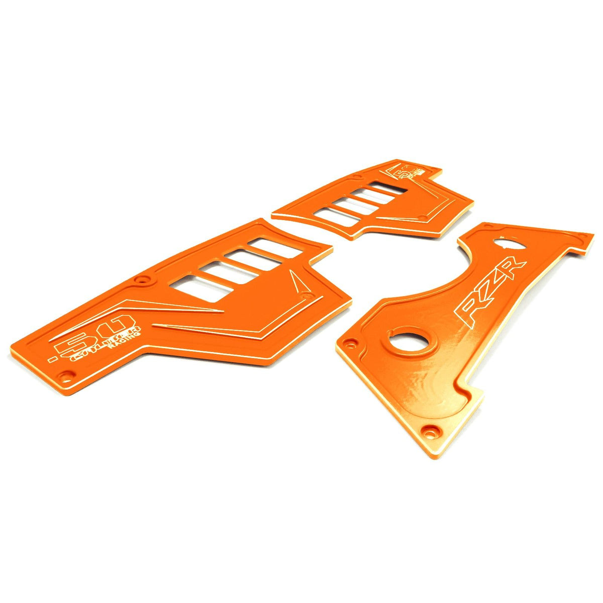 Orange | RZR Billet Dash Switch Panel Kit 8 Hole