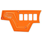 Orange | RZR Billet Dash Switch Panel Kit 8 Hole