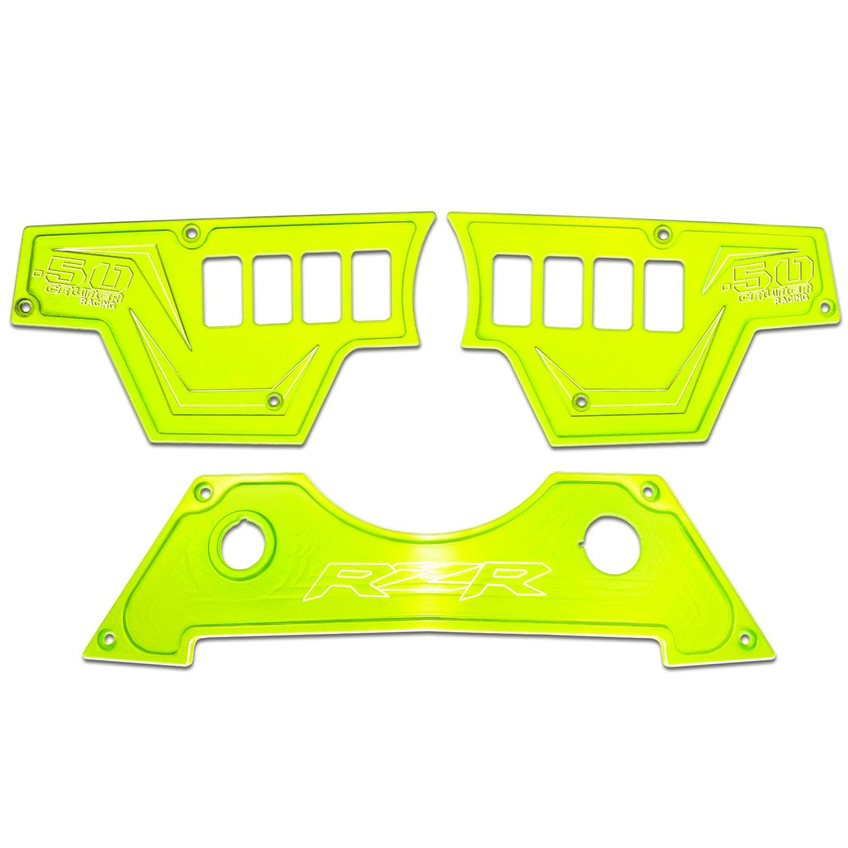 Lime Squeeze | RZR Billet Dash Switch Panel Kit 8 Hole