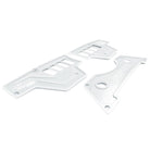 White | RZR Billet Dash Switch Panel Kit 8 Hole