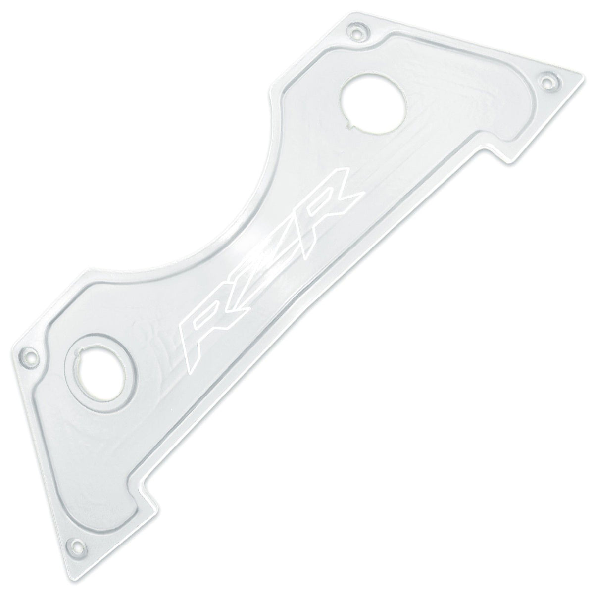 White | RZR Billet Dash Switch Panel Kit 8 Hole