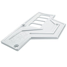 White | RZR Billet Dash Switch Panel Kit 8 Hole