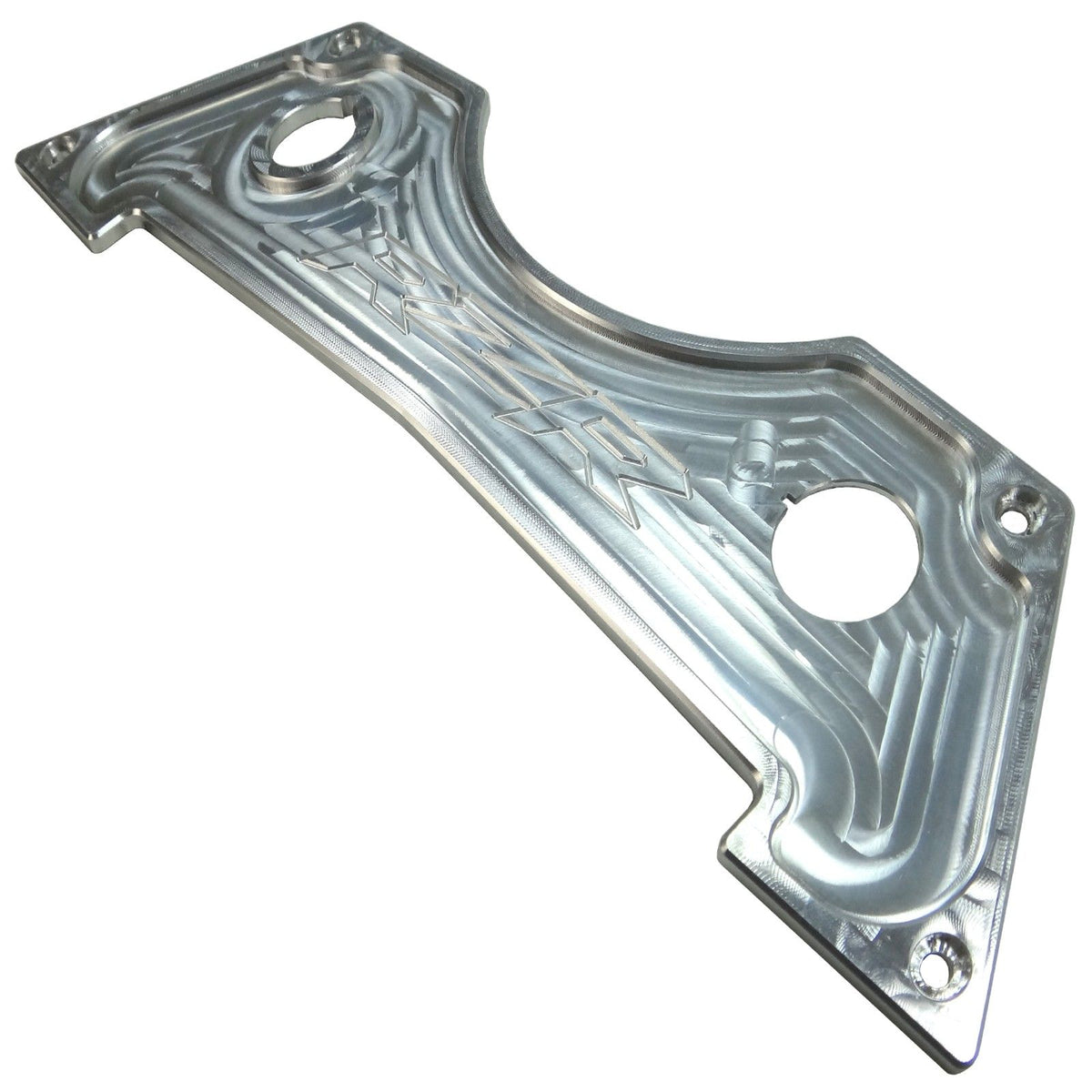 Raw Silver | RZR Billet Dash Switch Panel Kit 8 Hole